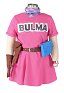 Bola de dragón Bulma Cosplay Costume de Grante Talla