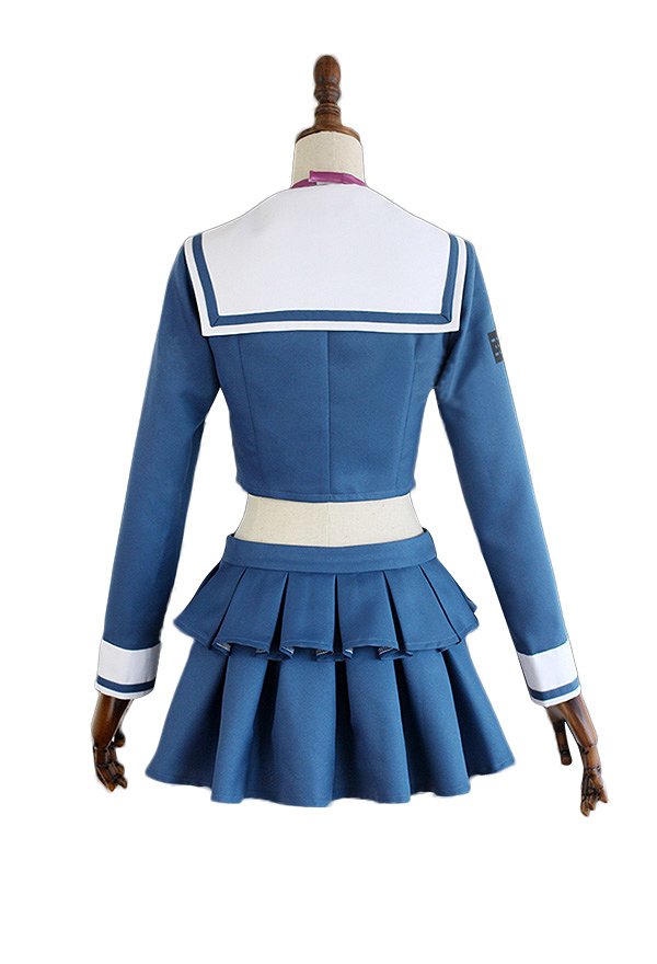 Danganronpa V3: Matar a Harmony Tenko Chabashira Uniforme Escolar de Cosplay