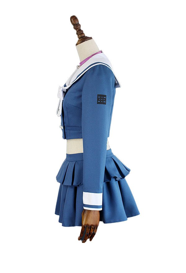 Danganronpa V3: Matar a Harmony Tenko Chabashira Uniforme Escolar de Cosplay