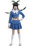 Danganronpa V3: Matar a Harmony Tenko Chabashira Uniforme Escolar de Cosplay