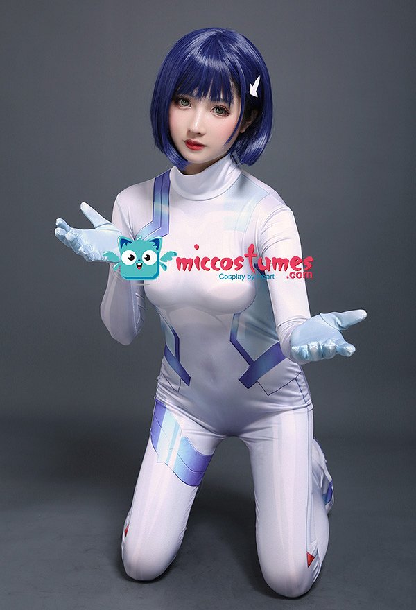 3D Printed DARLING in the FRANXX Ichigo Cosplay Plugsuit Bodysuit Jumpsuit Costume