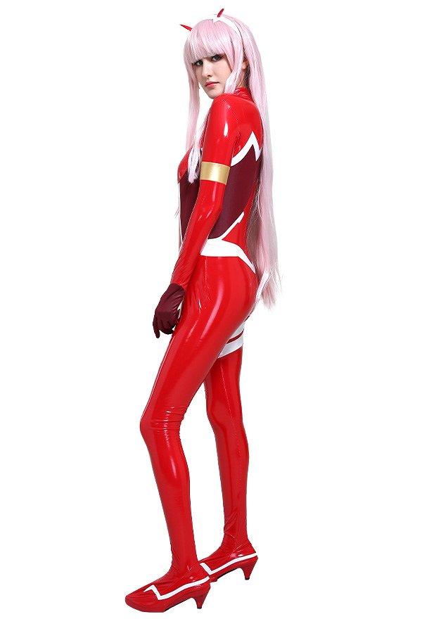 DARLING in the FRANXX Zero Two Code 002 Mono de Cosplay DARLING in the FRANXX Zero Two Code 002 Mono de Cosplay