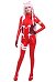 DARLING in the FRANXX Costume de Cosplay Zero Two Code 002 Combinaison en Cuir Rouge