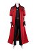 DMC Dante Cosplay Costume Top Pants with Red Long Jacket Anime Version