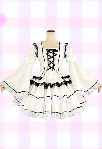 My Guardian Personajes Hoshina Utau Cosplay Disfraz Blanco Lolita Vestido con Tocado Calcetines