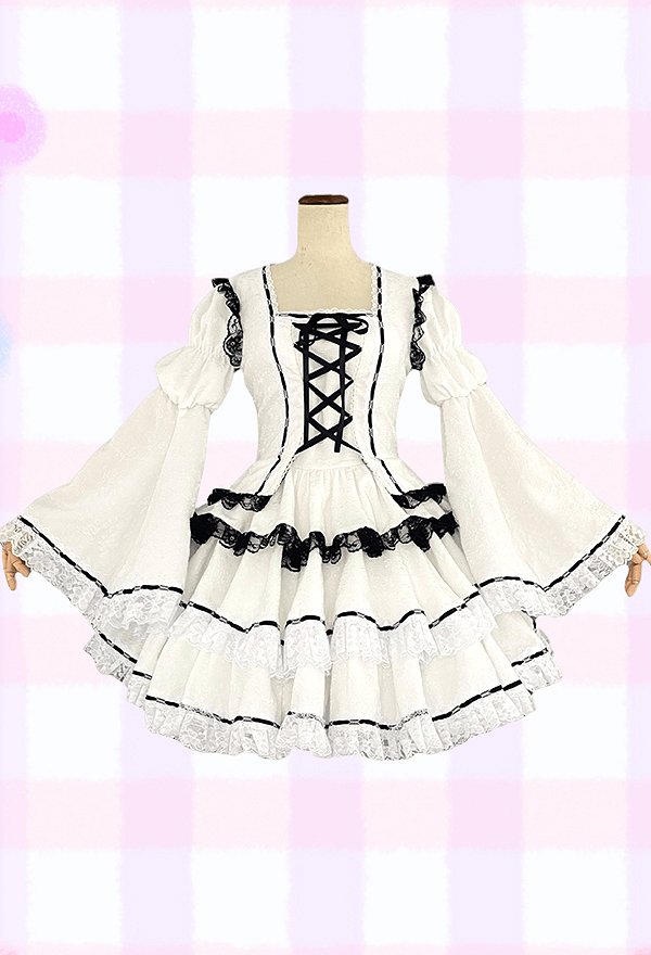 My Guardian Characters Hoshina Utau Cosplay Costume White Lolita Dress with Headpiece Socks My Guardian Characters Hoshina Utau Cosplay Costume White Lolita Dress with Headpiece Socks
