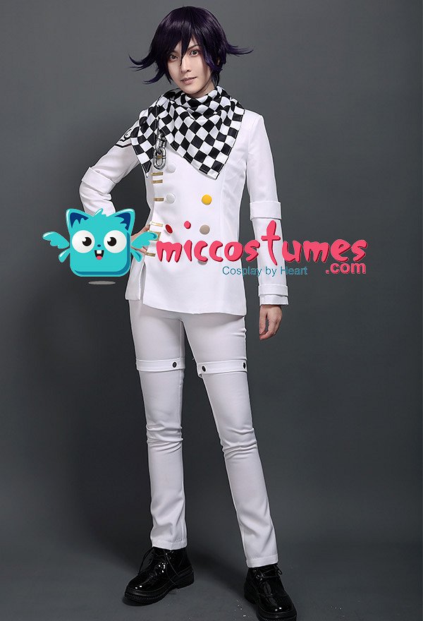 Danganronpa V3 Kokichi Oma Uniforme Escuela Disfraz de Cosplay Danganronpa V3 Kokichi Oma Uniforme Escuela Disfraz de Cosplay