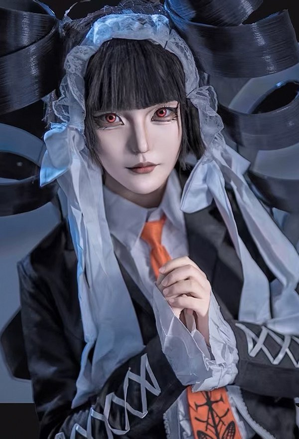 Danganronpa Yasuhiro Taeko Gothic Cosplay Costume Shirt Jacket with Skirt and Tie