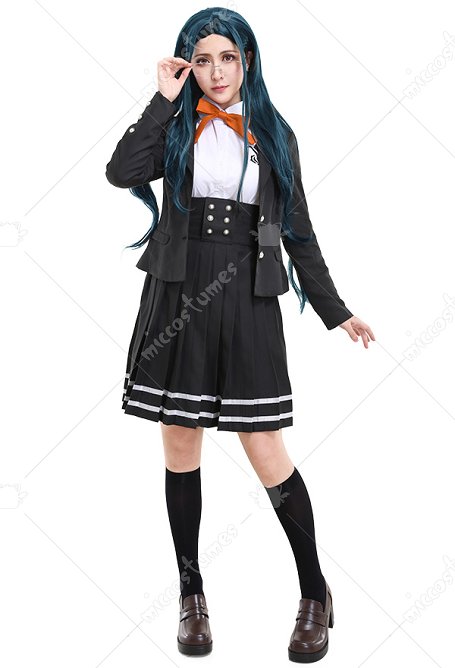 Danganronpa V3 matar armonía Tsumugi Shirogane Cosplay Disfraz Uniforme Escolar