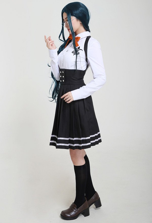 Danganronpa V3 Killing Harmony Tsumugi Shirogane Cosplay Costume School Uniform Outfit