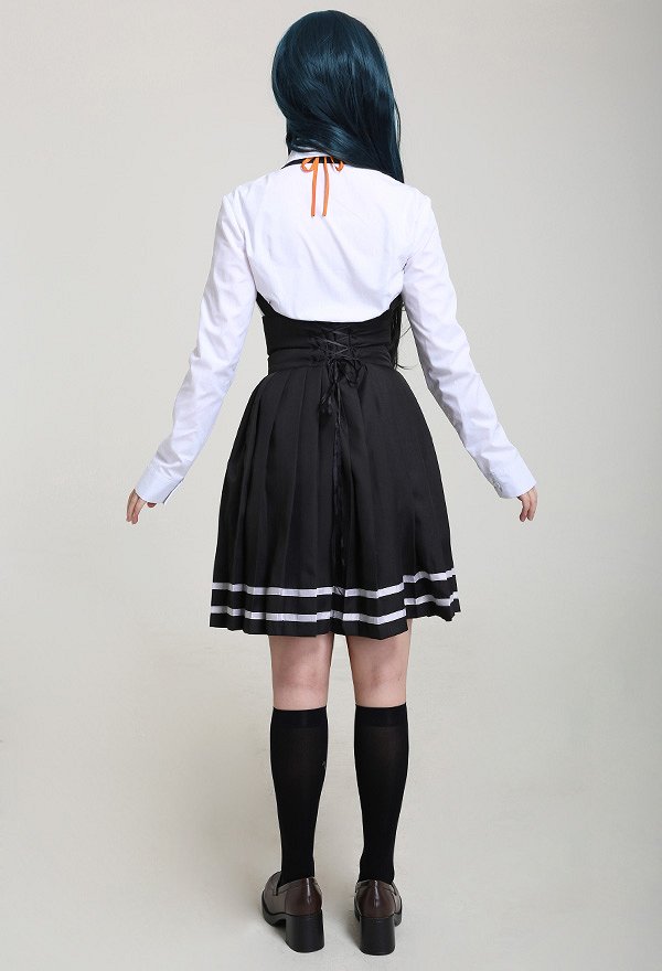 Danganronpa V3 Killing Harmony Tsumugi Shirogane Cosplay Costume School Uniform Outfit