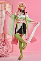 KNY Love Hashira Derivative Classic Japanese-style Dress and Skirt with Top and Waist Belt KNY Love Hashira Derivative Classic Japanese-style Dress and Skirt with Top and Waist Belt