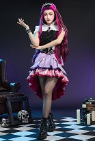 EAH Cosplay Costume Top Jupe avec ceinture et bracelets