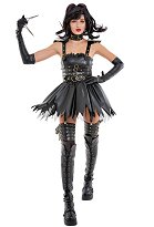 Edward Scissorhands Edward Cosplay Costume Female Horror Gothic Dress for Halloween Edward Scissorhands Edward Cosplay Costume Female Horror Gothic Dress for Halloween