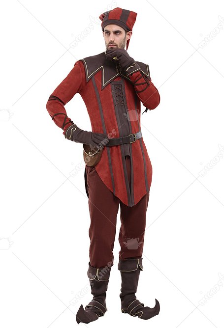 The Elder Scrolls V: Skyrim Costume de Cosplay Dark Brotherhood Keeper Cicero