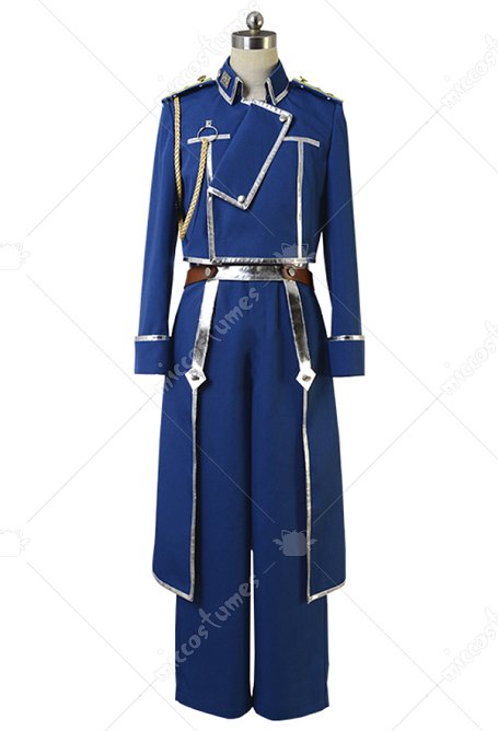 Metal Alchemist Cosplay Disfraz Uniforme Abrigo y Pantalones Largos con Falda y Cinturón