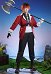 Friren: Beyond Journey's End Stark Cosplay Costume undergrament and pants with jacket belt