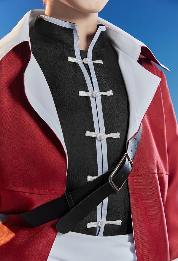 Friren Stark Cosplay Costume undergrament y pantalones con cinturón chaqueta Friren Stark Cosplay Costume undergrament y pantalones con cinturón chaqueta