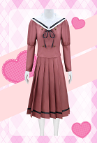 The Fragrant Flower Blooms with Dignity Kaoruko Waguri Cosplay Kostüm JK Uniform Oberteil Rock mit Band The Fragrant Flower Blooms with Dignity Kaoruko Waguri Cosplay Kostüm JK Uniform Oberteil Rock mit Band