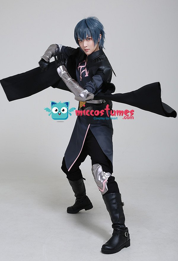 Fire Emblem Three Houses Byleth Male Main Protagonist Cosplay Costume Uniform Fire Emblem Three Houses Byleth Male Main Protagonist Cosplay Costume Uniform