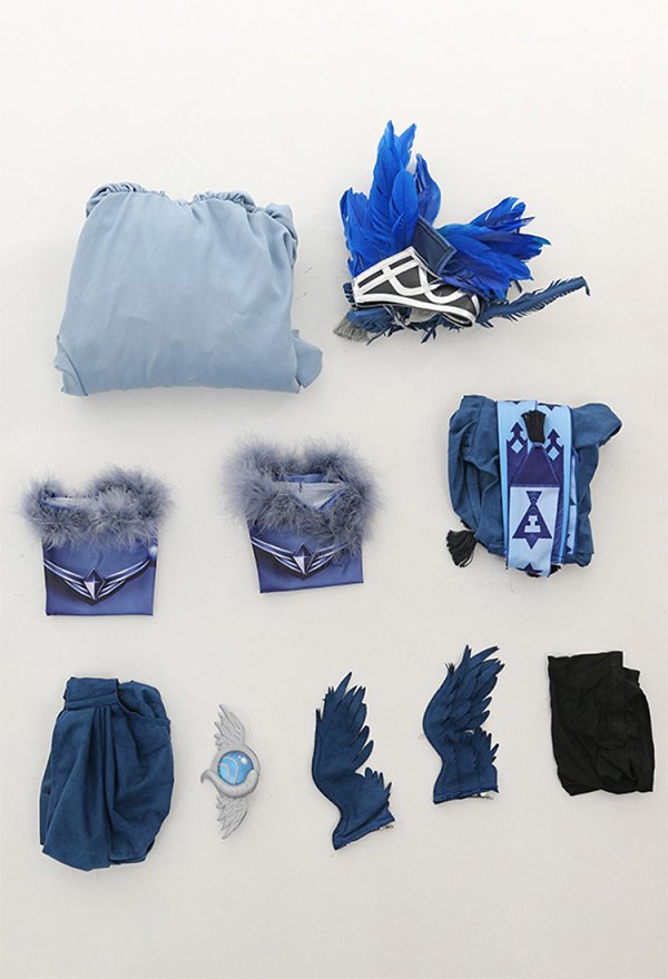 FF XIV Meteion Cosplay Game Vogel Cosplay Kostüm FF XIV Meteion Cosplay Game Vogel Cosplay Kostüm