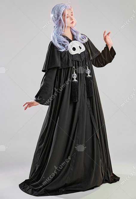 FF Ancient Cosplay Venat Emet-Selch Hythlodaeus Hydaelyn Umhang Maske Cosplay Kostüm