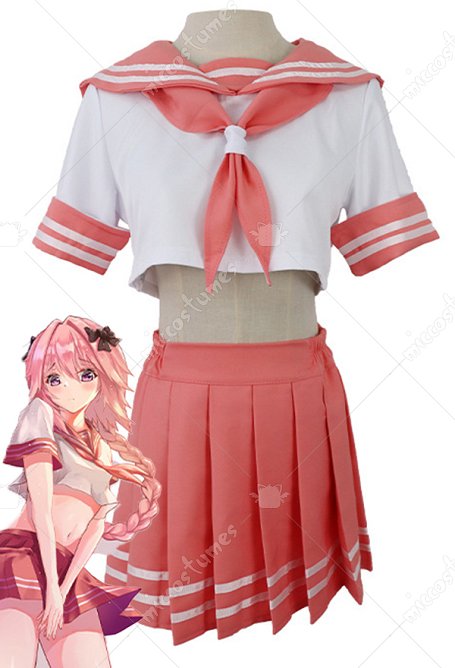 Delusion FGO Fate/Grand Order Astolfo Uniforme de Cosplay 