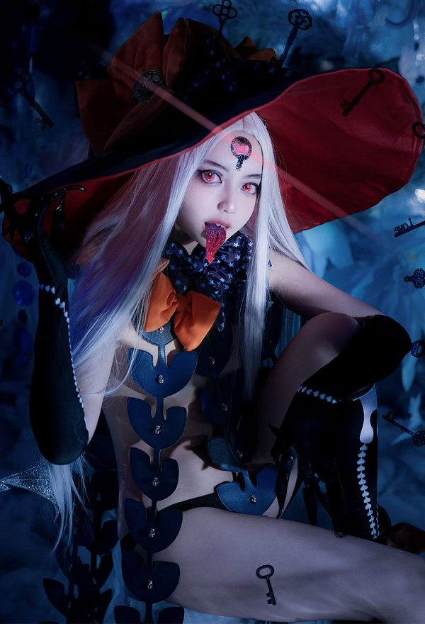FGO Foreigner Cosplay Costume Sexy Tube Top and Panties with Top and Hat
