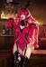 FGO Baobhan Sith Cosplay Costume Bodysuit et Veste avec Bandeau et Boucles d'Oreilles