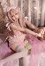 Fate/kaleid liner Prisma Illya Illya Cosplay Costume Kawaii Homeware Top Court et Jupe à Volants avec Bandeau et Chaussettes