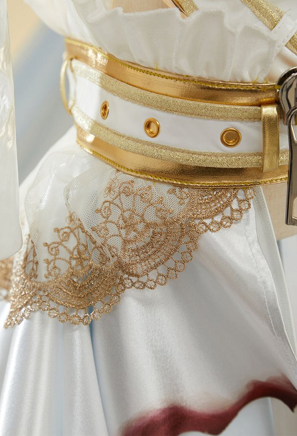 FGO Nero Cosplay Costume Bride Suit Bodysuit and Back Skirt with Sleeves Veil FGO Nero Cosplay Costume Bride Suit Bodysuit and Back Skirt with Sleeves Veil