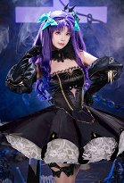 FGO Ereshkigal Stage 2 Cosplay Costume Dress with Sleeves FGO Ereshkigal Stage 2 Cosplay Costume Dress with Sleeves