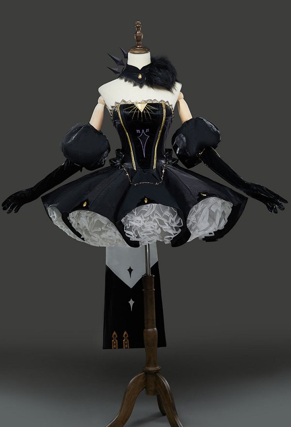 FGO Ereshkigal Stage 2 Cosplay Costume Dress with Sleeves FGO Ereshkigal Stage 2 Cosplay Costume Dress with Sleeves