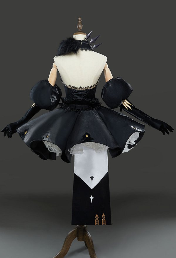 FGO Ereshkigal Stage 2 Cosplay Costume Dress with Sleeves FGO Ereshkigal Stage 2 Cosplay Costume Dress with Sleeves