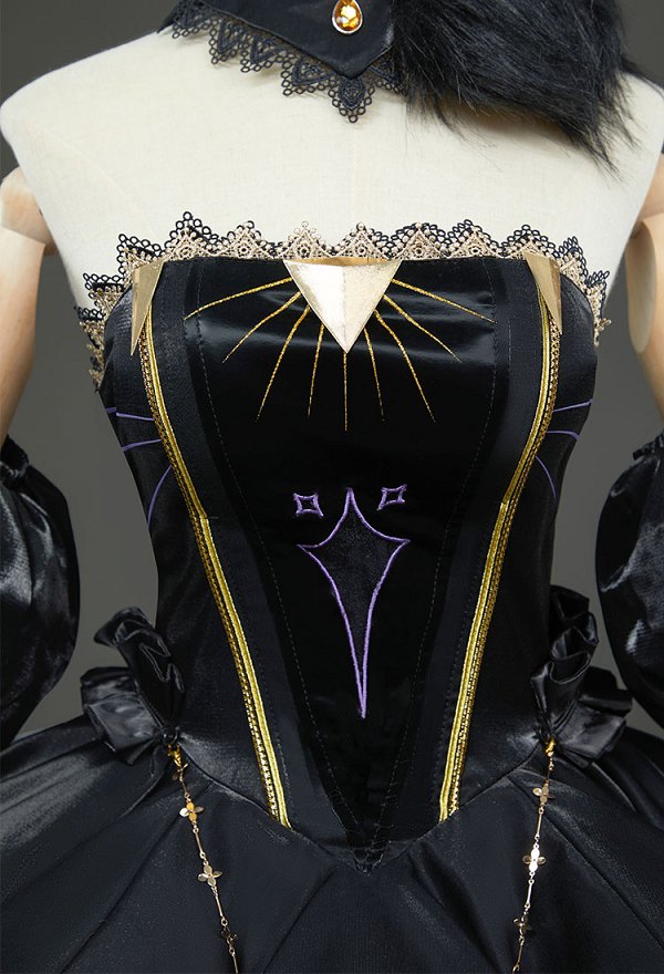 FGO Ereshkigal Stage 2 Cosplay Costume Dress with Sleeves FGO Ereshkigal Stage 2 Cosplay Costume Dress with Sleeves