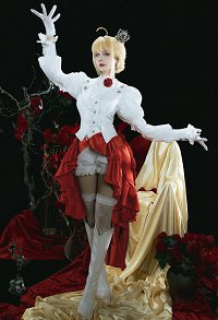 FGO Nero Cosplay Costume Top and Pants with Crown and Tailing