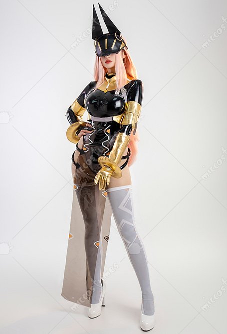 Falslander Costume de Cosplay Hemet Nethel Neco Figma Combinaison et Gilet
