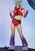 Five Nights at Freddy's: Security Breach Roxanne Wolf Cosplay Costume Top and Shorts with Shoes and Belt
