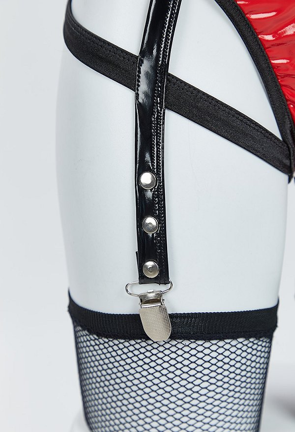 Disfraz de Cosplay Conjunto Divertido y Sexy Derivado de la Loba Rocksand con Corsé y Braga Triangular con Diadema y Cinturón Disfraz de Cosplay Conjunto Divertido y Sexy Derivado de la Loba Rocksand con Corsé y Braga Triangular con Diadema y Cinturón