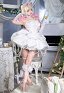 Traje de cosplay de Lady Cat de Game For Peace con collar con lazo