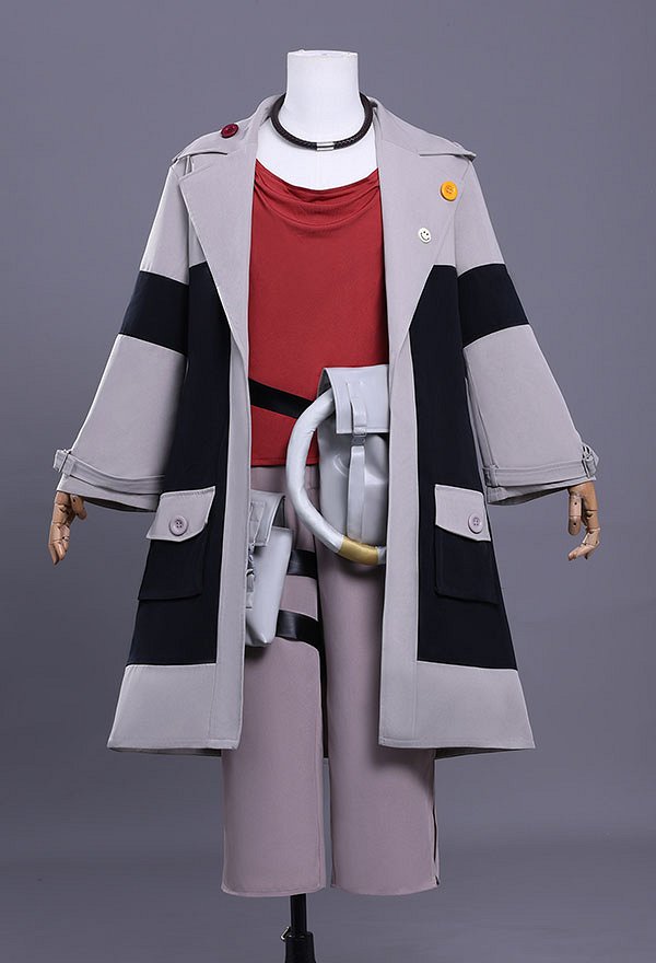 GACHIAKUTA Enjin Cosplay Forro y pantalónes con chaqueta y anillo GACHIAKUTA Enjin Cosplay Forro y pantalónes con chaqueta y anillo