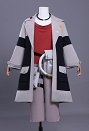 GACHIAKUTA Enjin Cosplay Costume Lining Pants with Jacket and Ring
