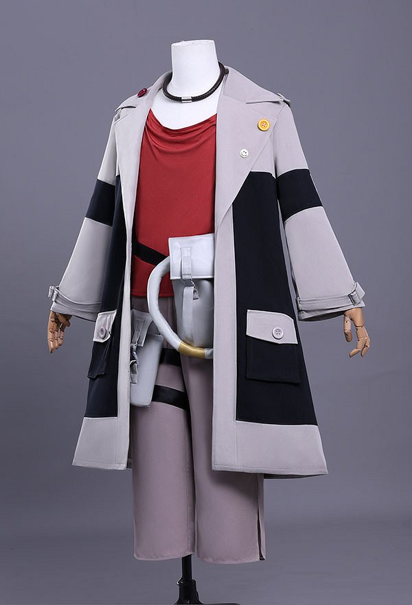 GACHIAKUTA Enjin Cosplay Forro y pantalónes con chaqueta y anillo GACHIAKUTA Enjin Cosplay Forro y pantalónes con chaqueta y anillo