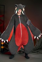 GACHIAKUTA Guita Hebby Cosplay Costume Onesie Pajama with Tail and Ear Accessories GACHIAKUTA Guita Hebby Cosplay Costume Onesie Pajama with Tail and Ear Accessories