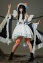 GACHIAKUTA Amo Empool Cleaner Outfit Skin Cosplay Costume Dress with Sleeves and Belt