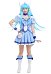 Smile Pretty Cure Glitter Force Costume de Cosplay Cure Beauty Reika Bleu