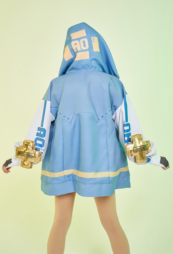 Bridget Guilty Gear Game Cosplay Top Rock Socken Jacke Handschuhe Taillen Zubehör Set Cosplay Kostüm