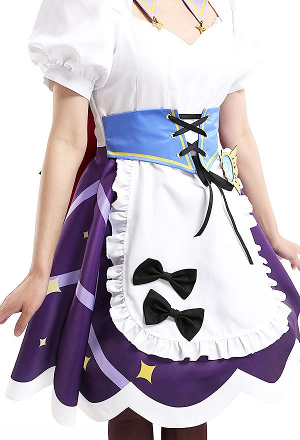 Genshin Impact Mona Café Cosplay Kostüm Dienstmädchen Outfit Maid Cosplay Kostüm Genshin Impact Mona Café Cosplay Kostüm Dienstmädchen Outfit Maid Cosplay Kostüm