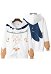 Paimon Jacke mit Kapuzen Cosplay Lange Arm Jacke Cosplay