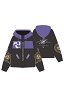 Raiden Shogun Jacke mit Kapuzen Cosplay Lange Jacke Cosplay